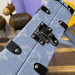 Louis Vuitton Wallet Trunk Taigarama M13562 Blue